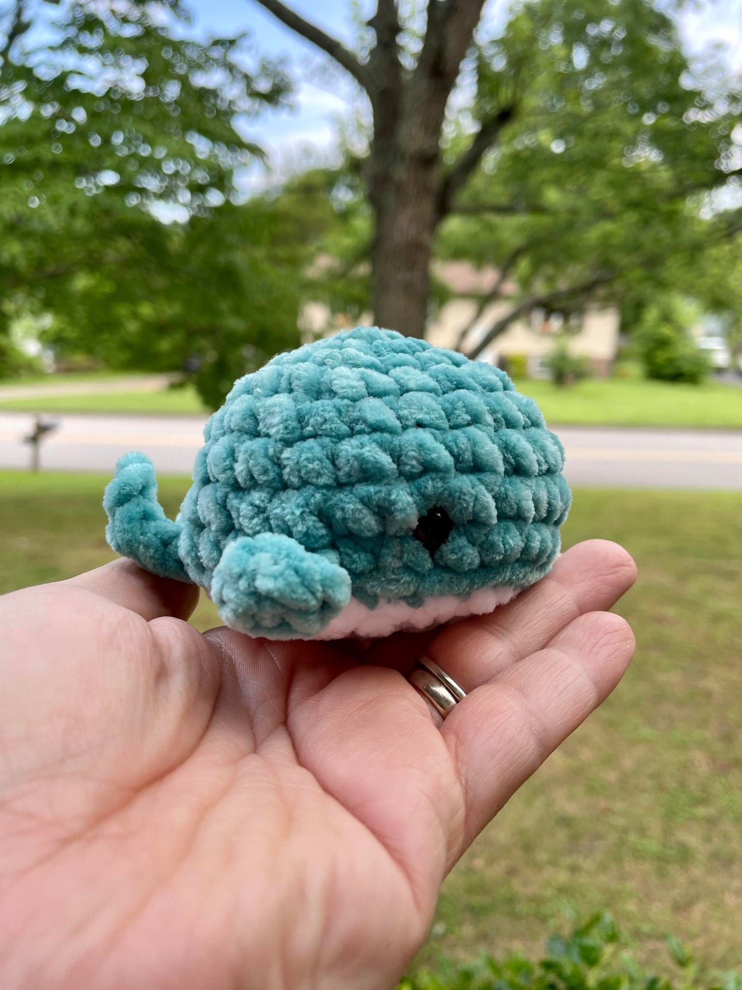 Handmade Crochet Mini Whale