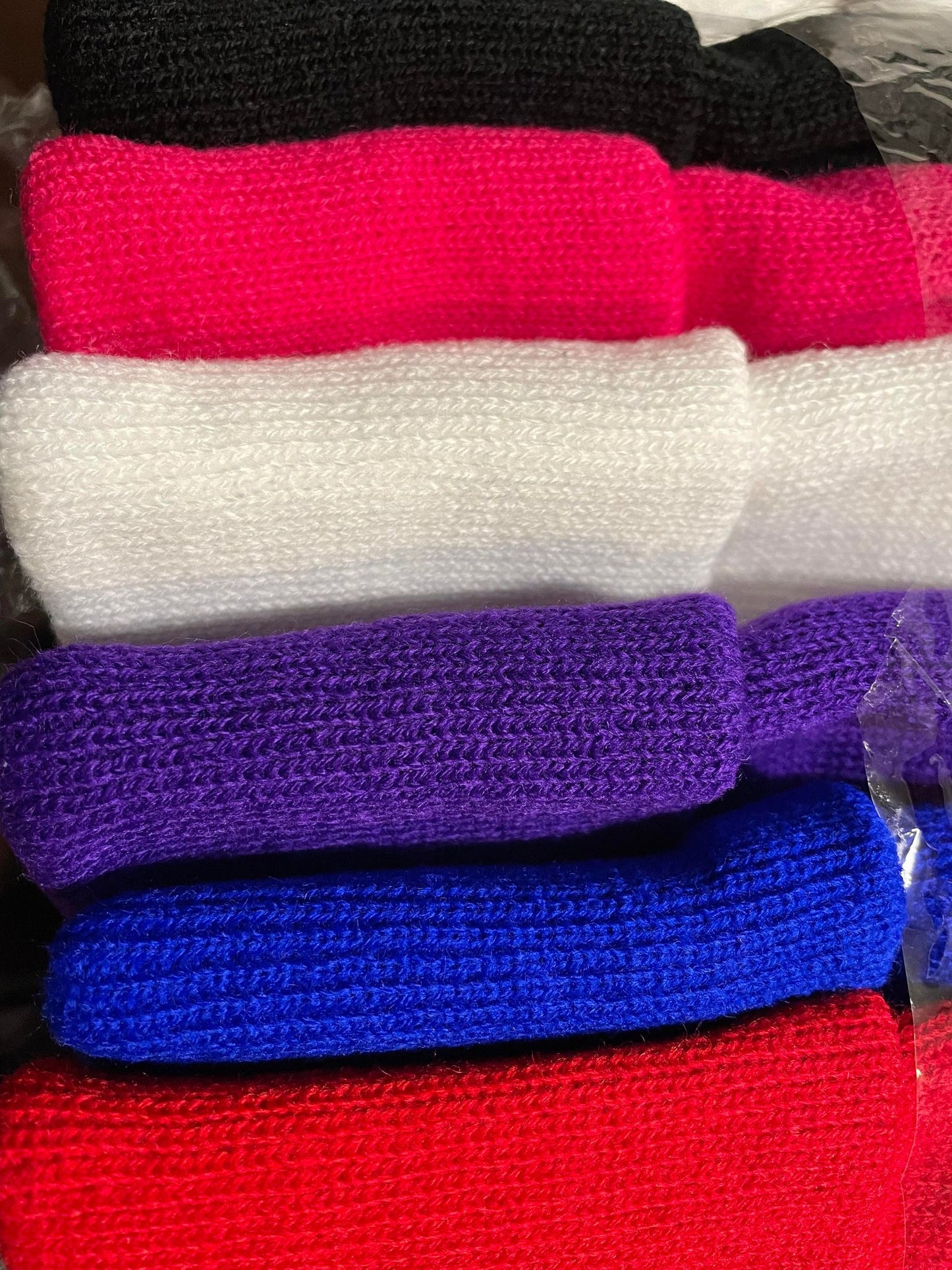 Name Patch Beanie - Glitter Color Patch - Custom Embroidery Accessory Gift