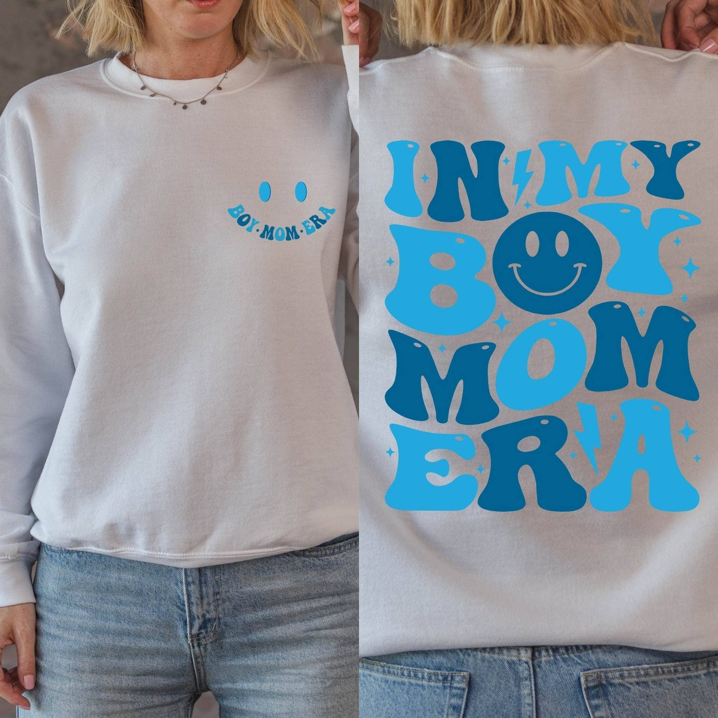 In My Boy Mom Era Graphic Tshirt 6028