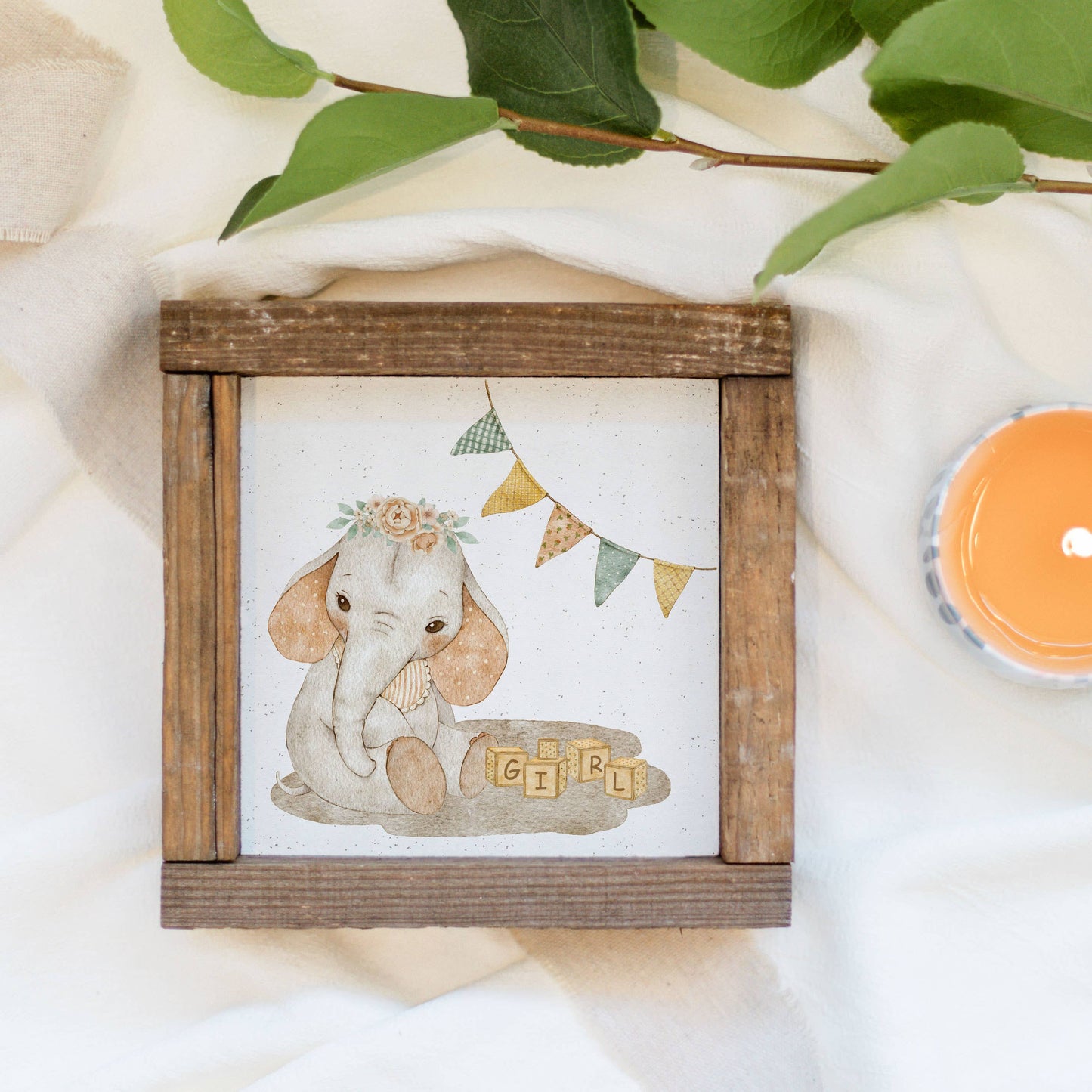 Little Girl Room, Baby Room Decor, Wood Sign 6x6