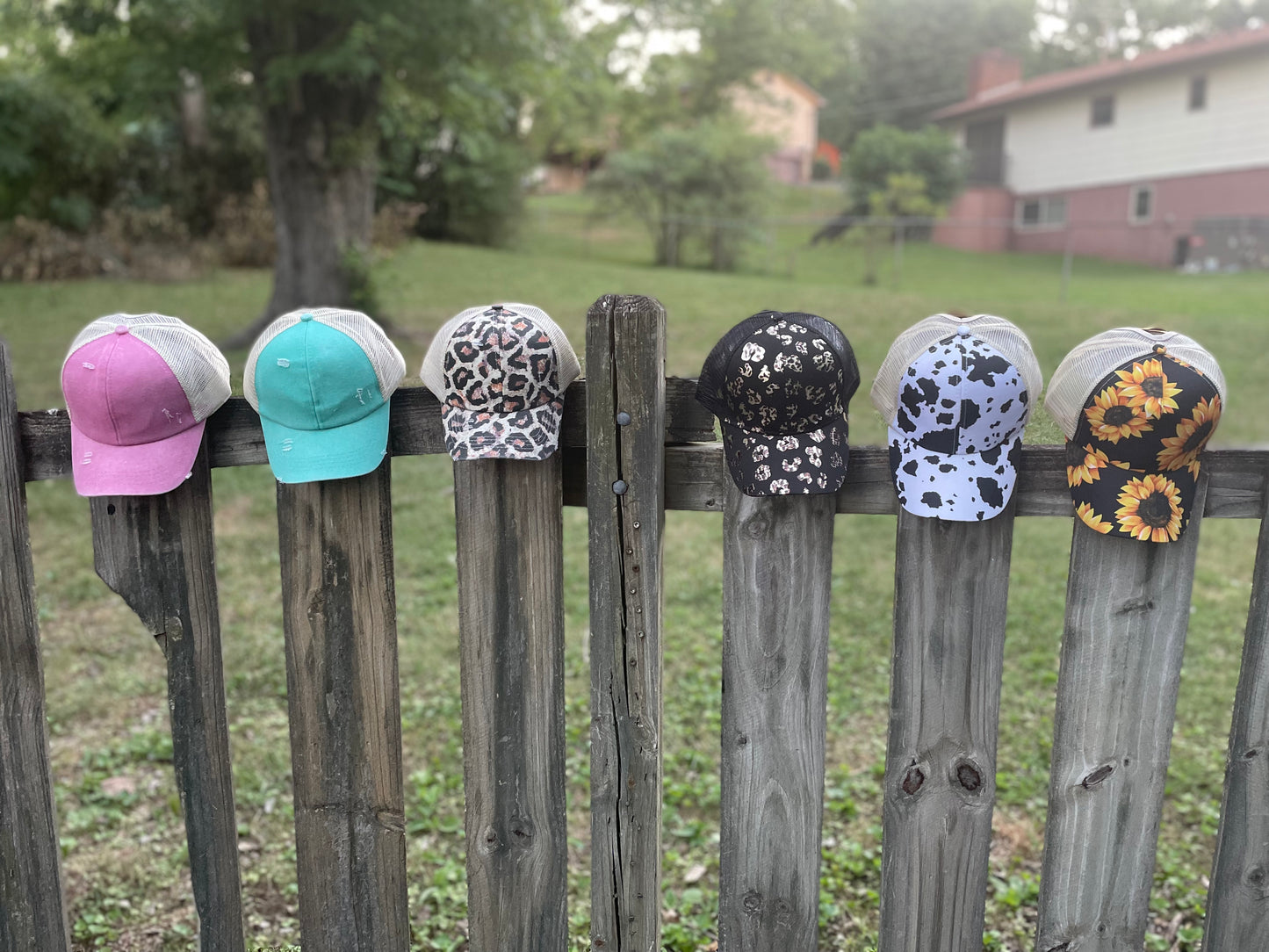 Monogram Criss Cross Hat - Custom embroidery