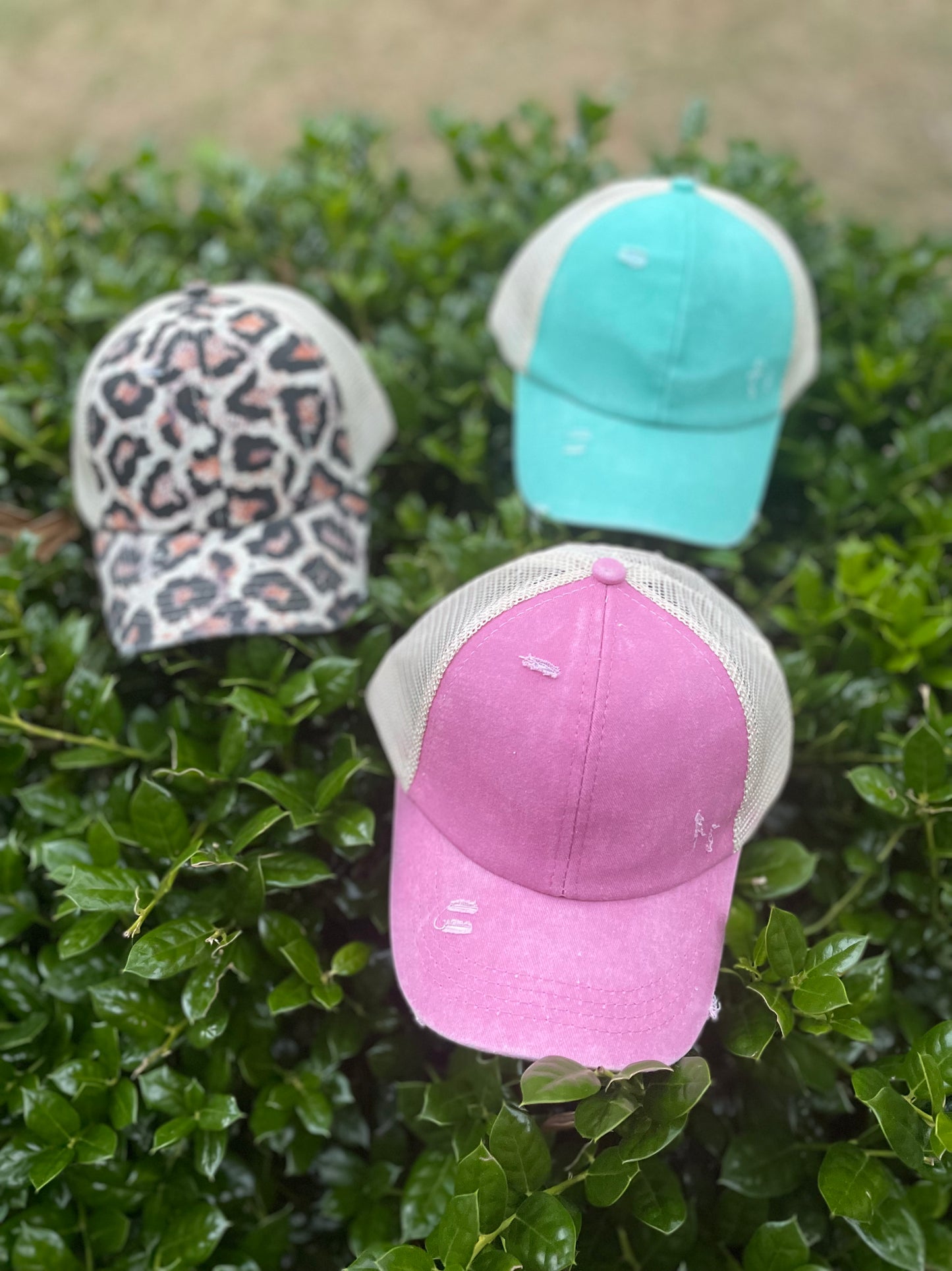 Youth Monogram Criss Cross Hat - Custom embroidery