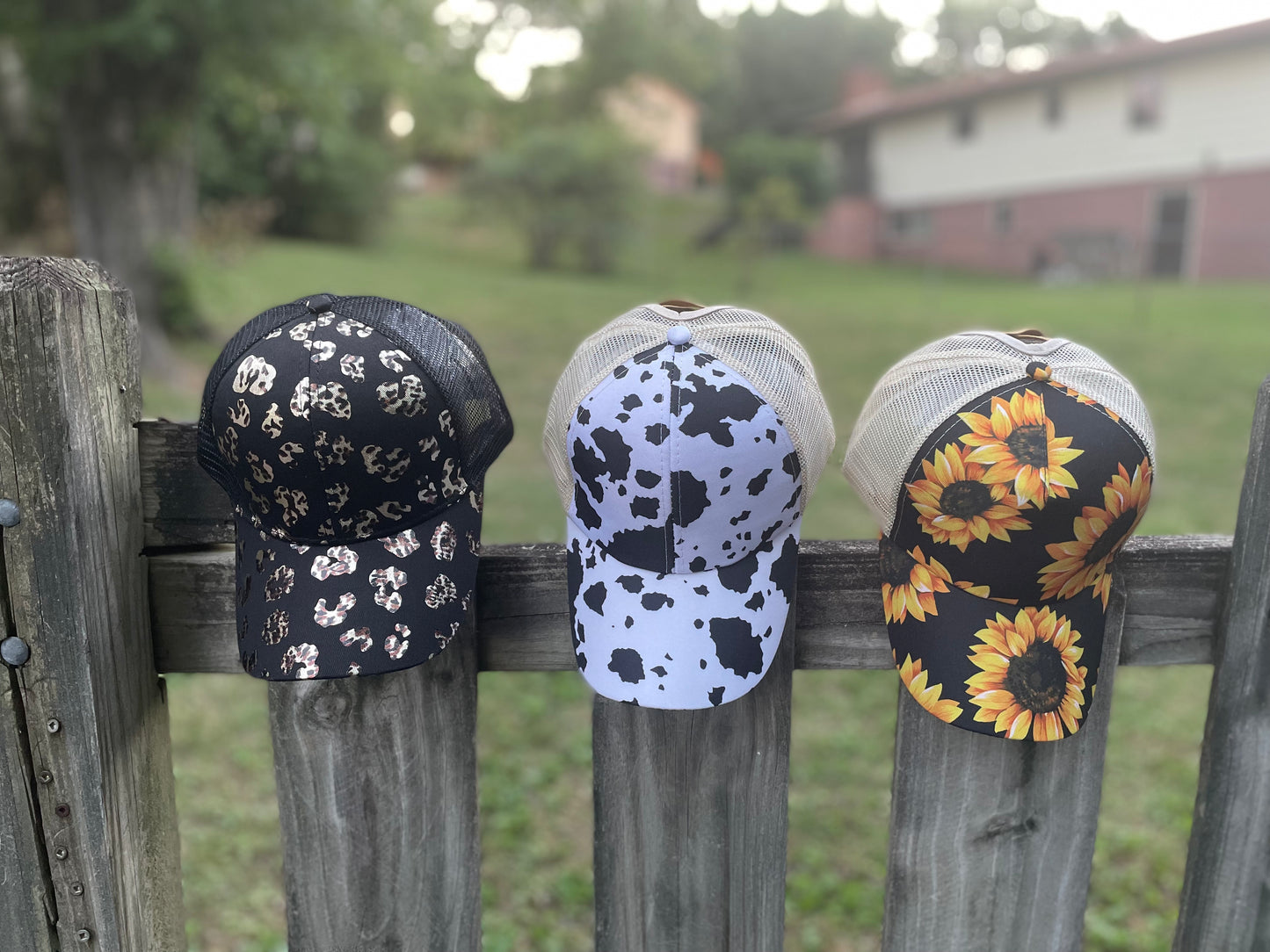 Monogram Criss Cross Hat - Custom embroidery