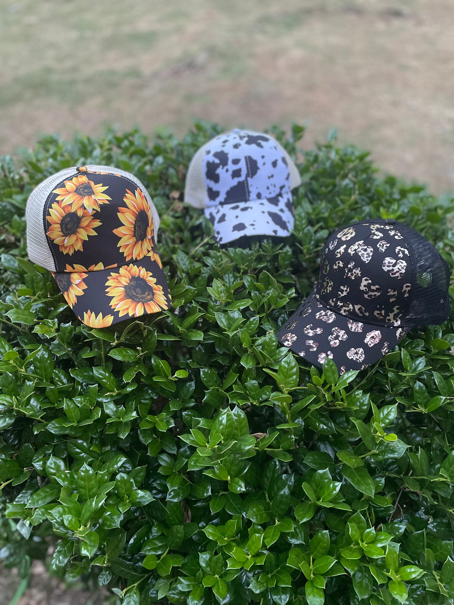Monogram Criss Cross Hat - Custom embroidery