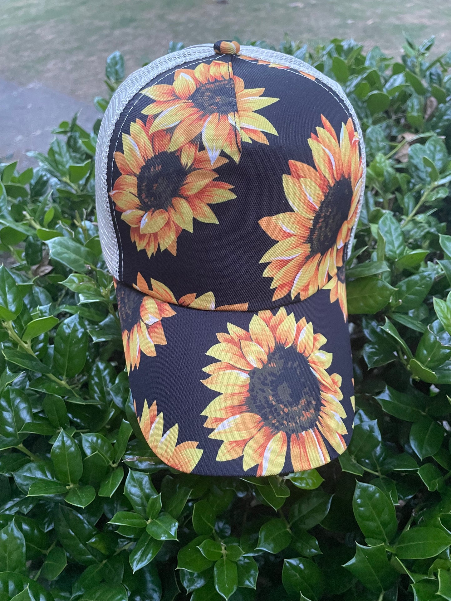 Monogram Criss Cross Hat - Custom embroidery