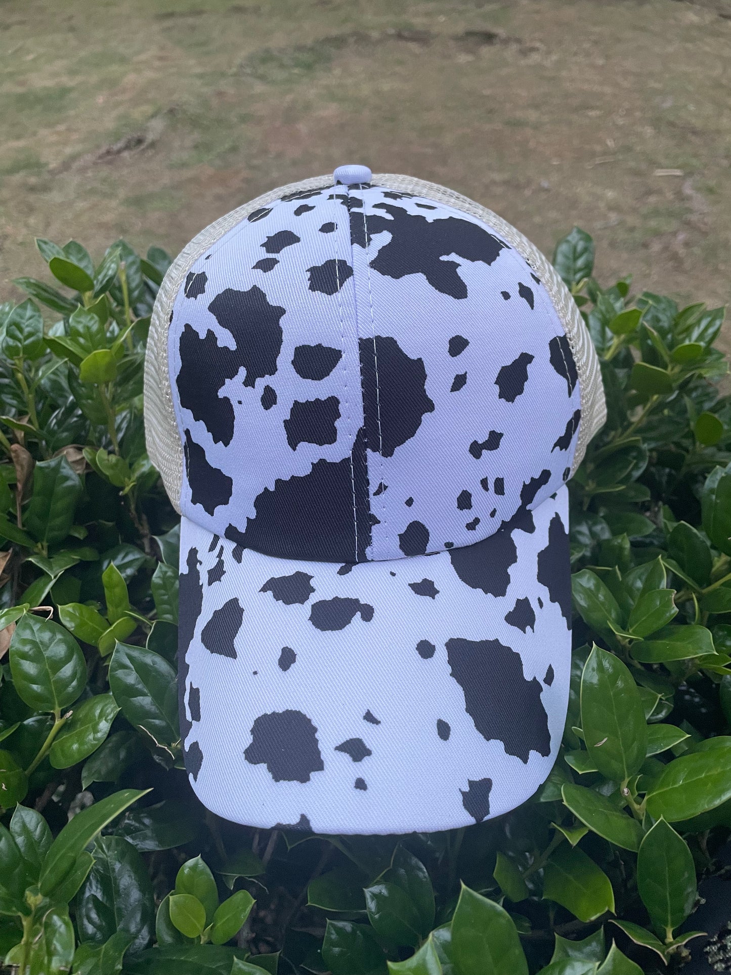 Monogram Criss Cross Hat - Custom embroidery