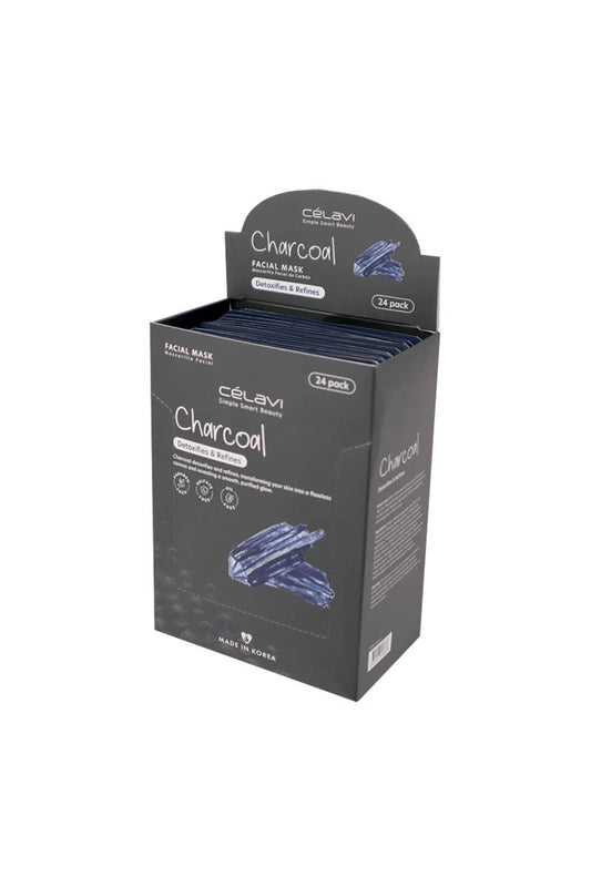 Celavi MK011 Charcoal Facial Mask Purifies