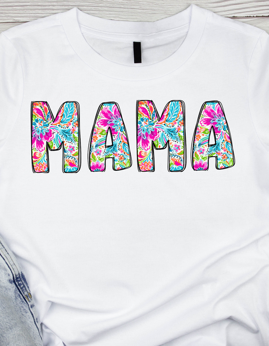 Mama Paisley Graphic Tshirt
