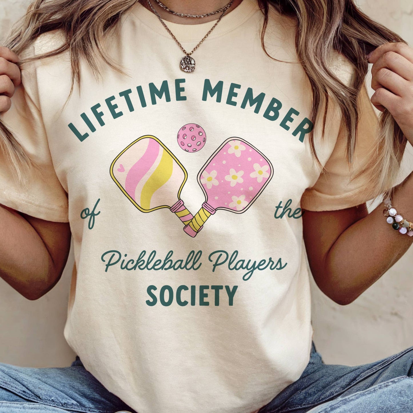 Pickleball Players Sports Country Club Pro Shop Graphic Tee