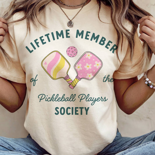 Pickleball Players Sports Country Club Pro Shop Graphic Tee