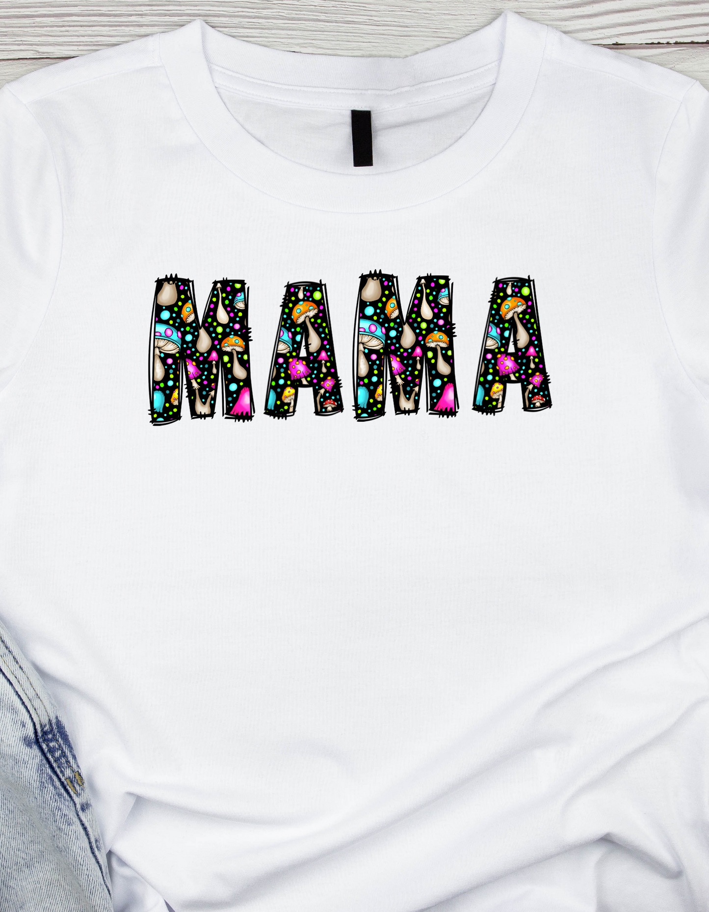 Mama Mushroom Graphic Tshirt