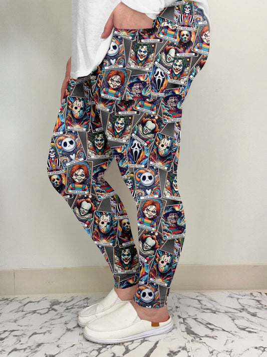 Halloween Comic Leggings w/ Pockets