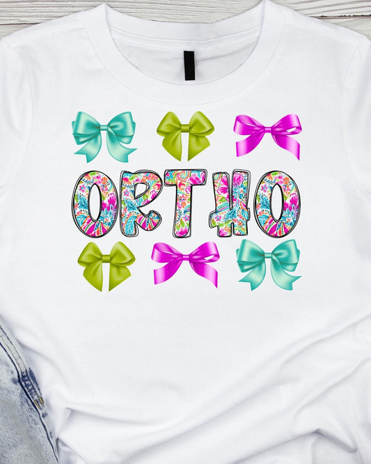 Ortho Bow Graphic Tshirt