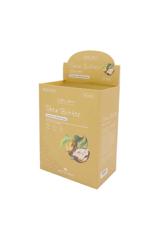 Celavi MK034 Shea Butter Facial Mask Moisturizes