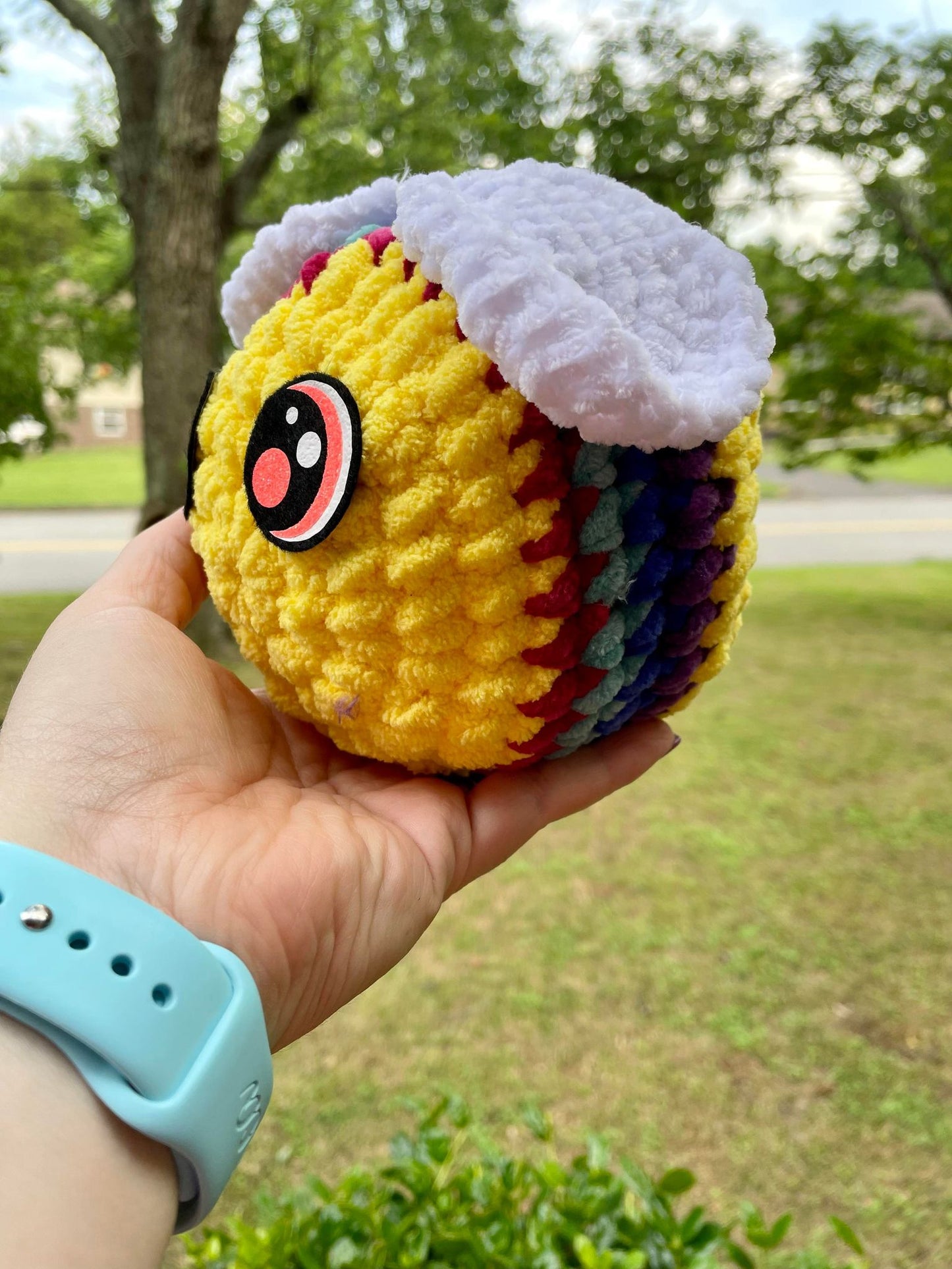 Handmade Crochet Bee - Medium