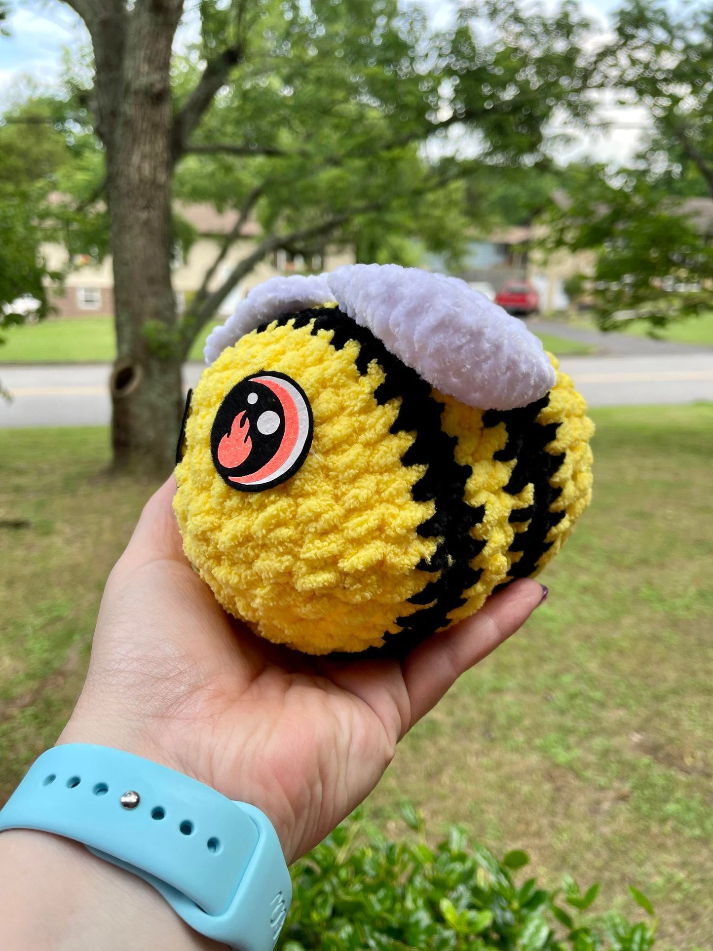 Handmade Crochet Bee - Medium