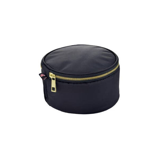 6" Black Brass Button Bag | Mint