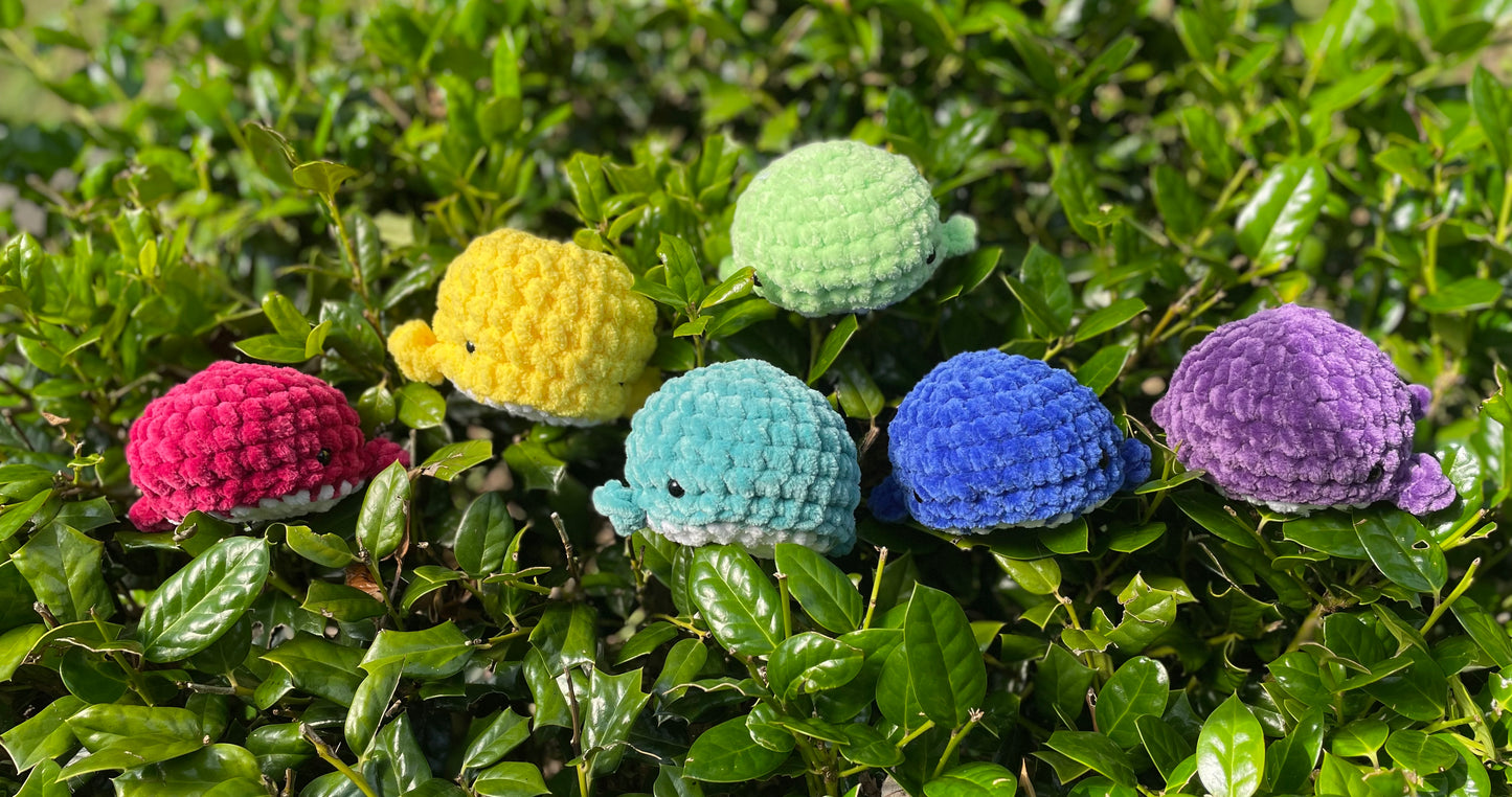 Handmade Crochet Mini Whale