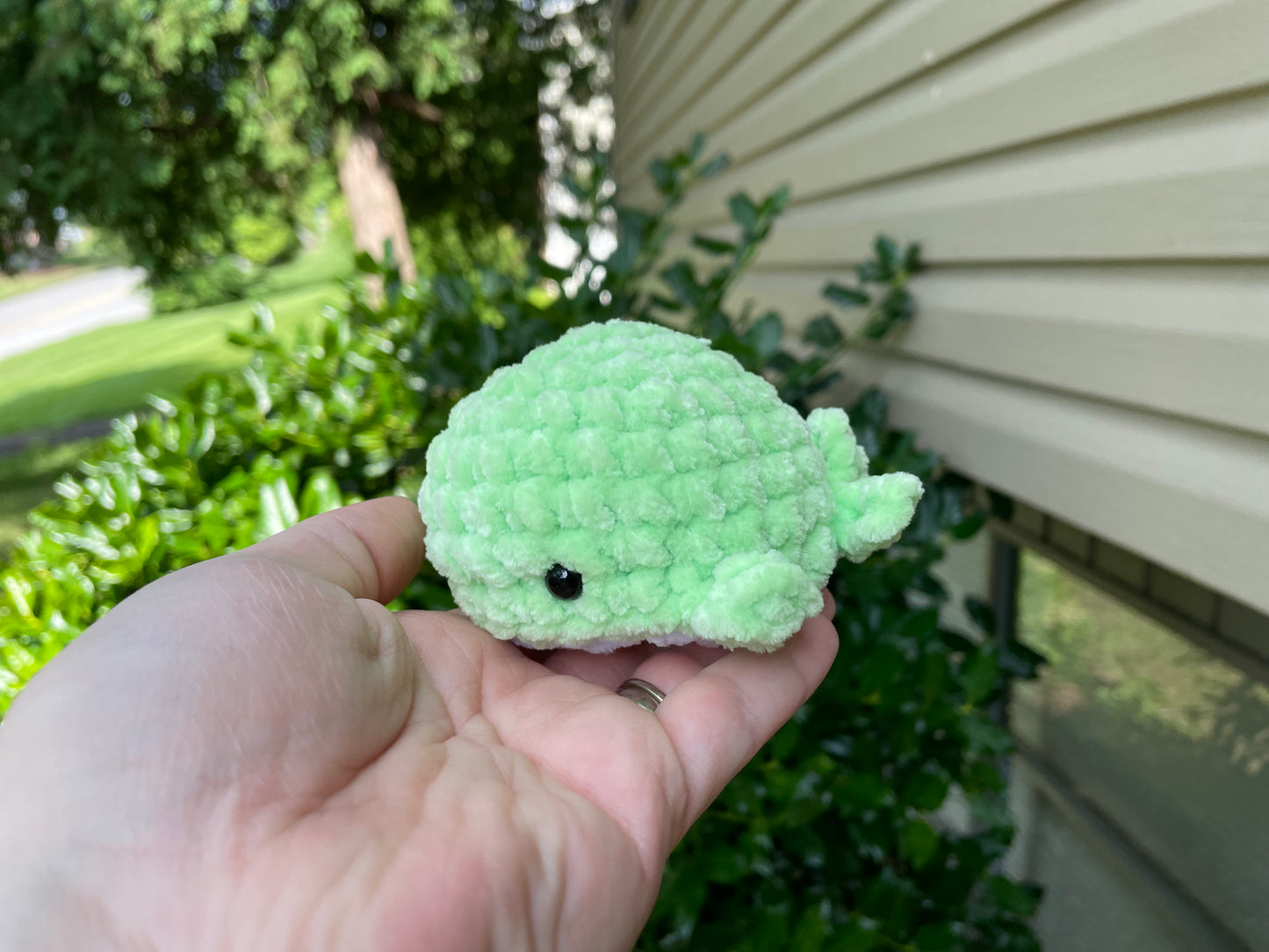 Handmade Crochet Mini Whale