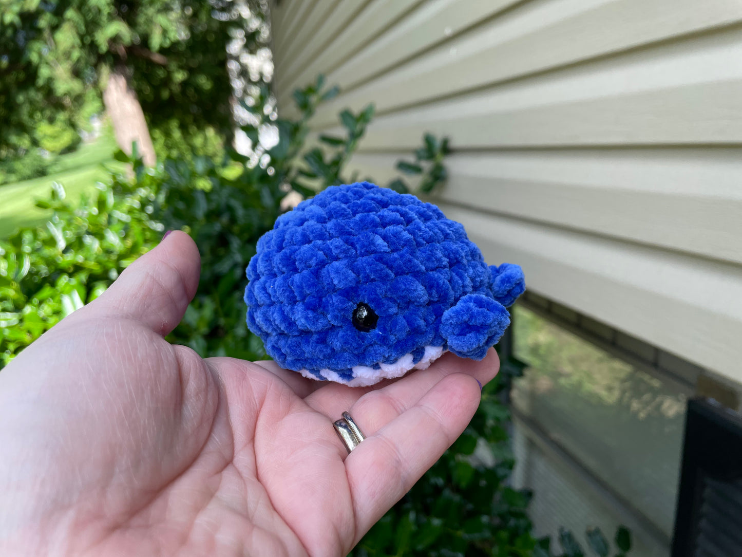 Handmade Crochet Mini Whale